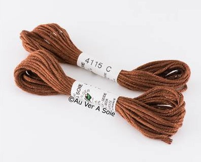 Soie d’Alger® - 5M skein - Red Orange Colour Range
