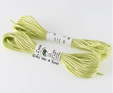 Soie d’Alger® - 5M skein - Yellow Green Colour Range
