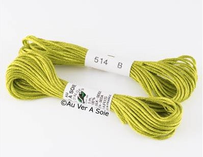 Soie d’Alger® - 5M skein - Yellow Green Colour Range