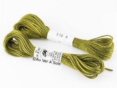 Soie d’Alger® - 5M skein - Yellow Green Colour Range
