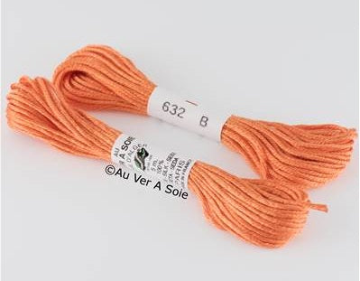 Soie d’Alger® - 5M skein - Orange Colour Range