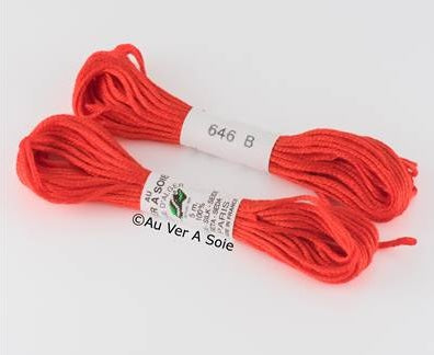 Soie d’Alger® - 5M skein - Red Orange Colour Range