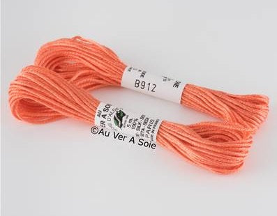 Soie d’Alger® - 5M skein - Red Orange Colour Range