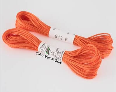 Soie d’Alger® - 5M skein - Red Orange Colour Range
