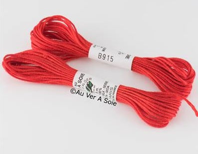 Soie d’Alger® - 5M skein - Red Orange Colour Range