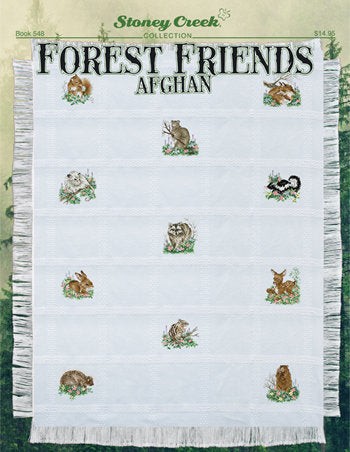 Forest Friends Afghan - Book 548