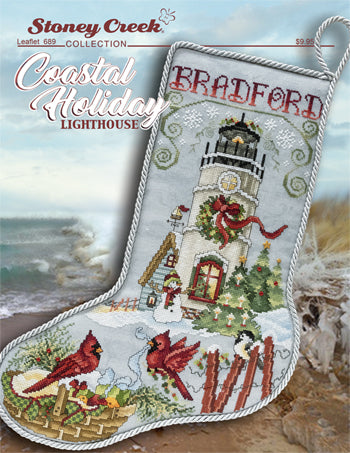 Coastal Holiday Lighthouse Stocking - Leaflet 689