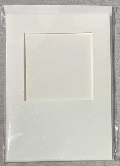 Needlework Cards (Large) - Square Opening