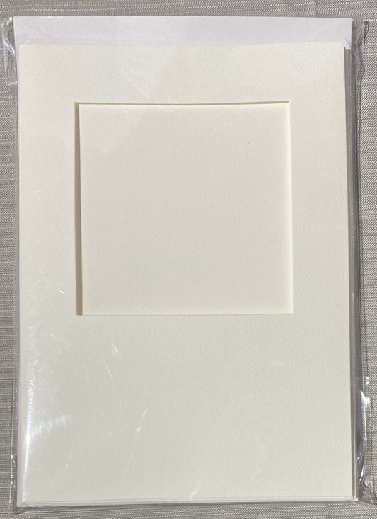 Needlework Cards (Large) - Square Opening