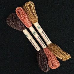 Crewel Wool/Overdyed (Set of 3) - Shades of Mocha (Discontinued)
