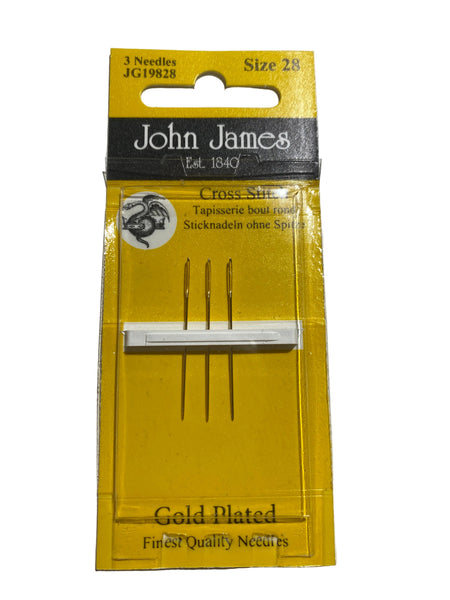 Tapestry Needles, Gold - John James
