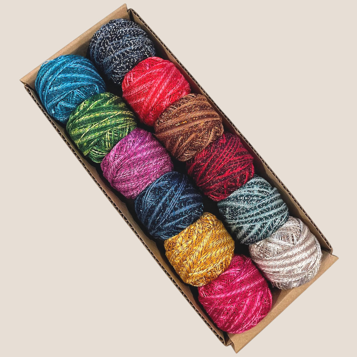 Perle Cotton - Size #12 (Sparkle) - Waves Collection