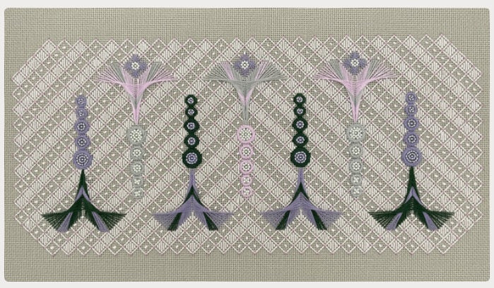 Stitches on Lace