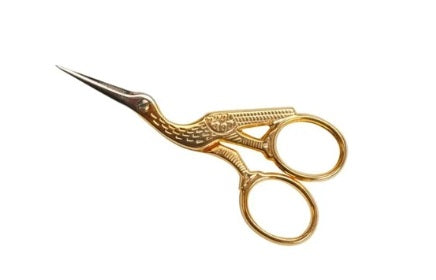 Stork embroidery scissors - 9cm | 4"