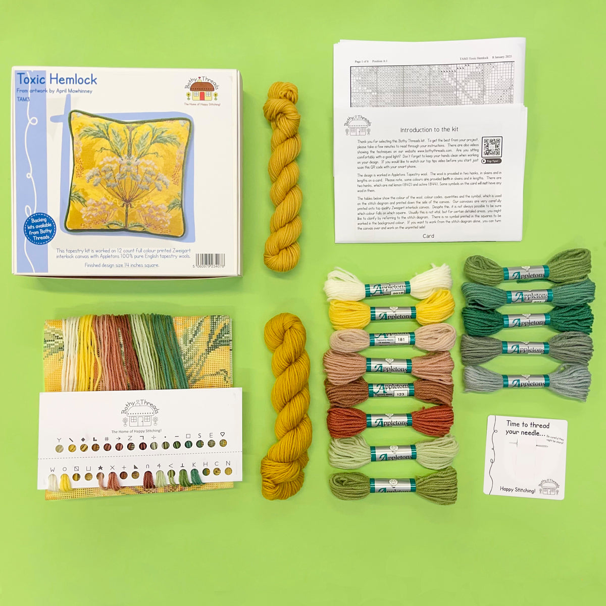 Toxic Hemlock - Tapestry Pillow Kit