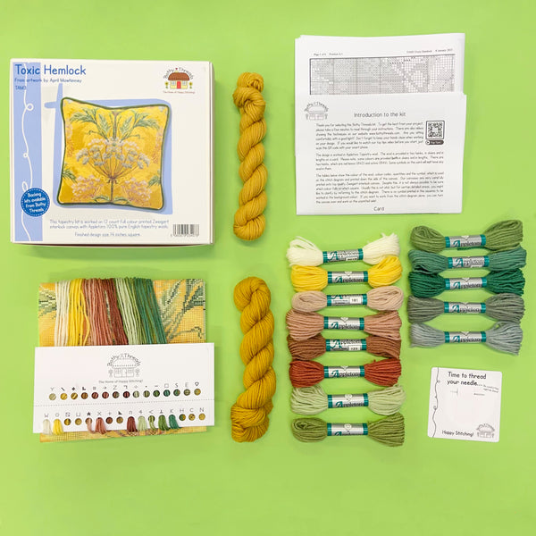 Toxic Hemlock - Tapestry Pillow Kit