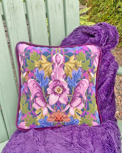 Midnight Wolfsbane - Tapestry Pillow Kit
