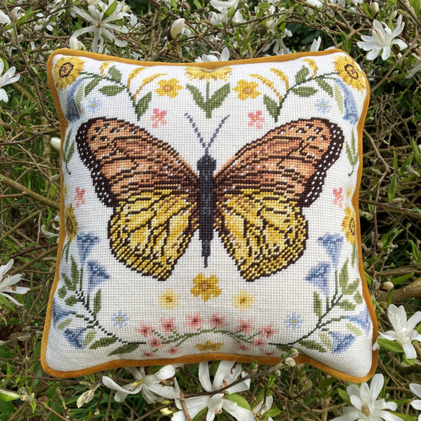 Botanical Butterfly - Tapestry Pillow Kit