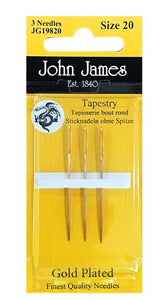 Tapestry Needles, Gold - John James