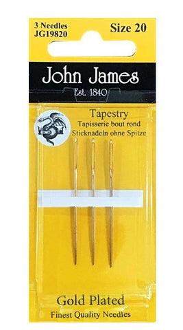 Tapestry Needles, Gold - John James