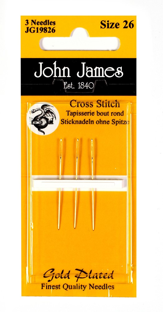 Tapestry Needles, Gold - John James
