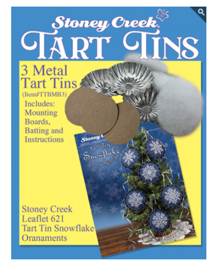 Tart Tin, Batting and Mounting Board - Set of 3