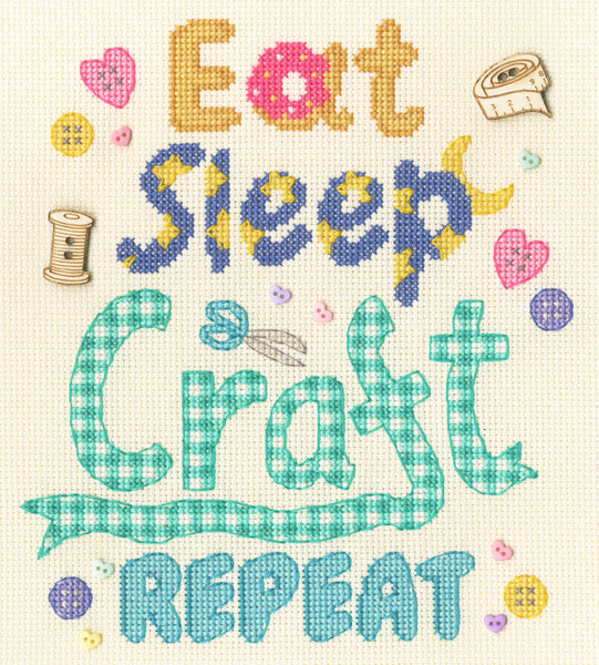 Eat, Sleep, Craft, Repeat