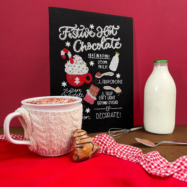 Festive Hot Chocolate: Chalkboard Recipes