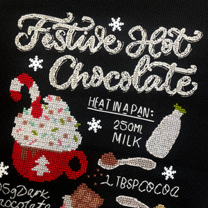 Festive Hot Chocolate: Chalkboard Recipes