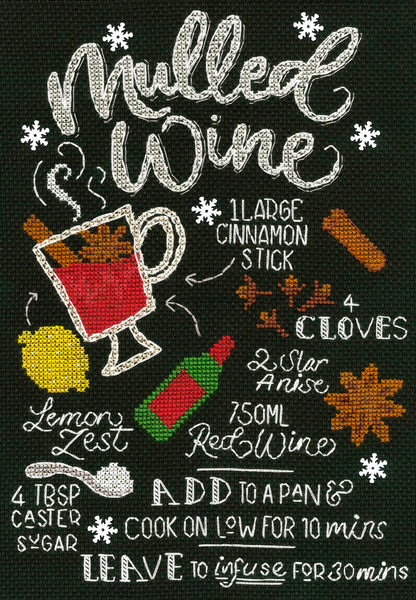 Mulled Wine: Chalkboard Recipes