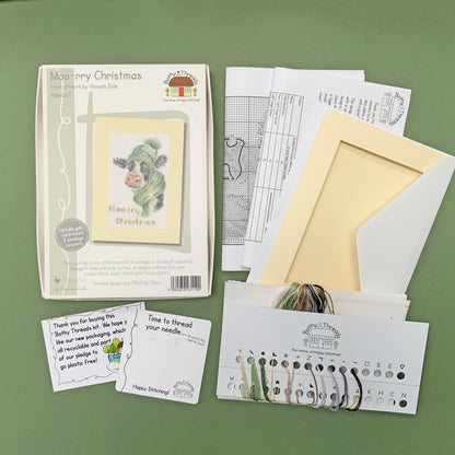 Moo-rry Christmas - Greeting Card Kit