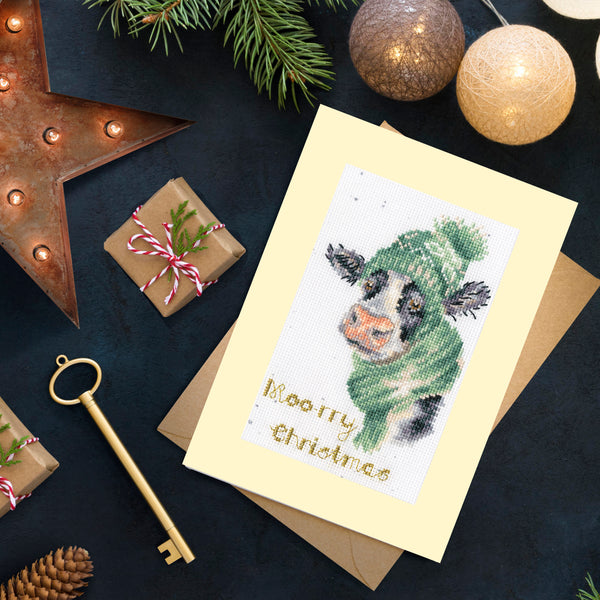 Moo-rry Christmas - Greeting Card Kit