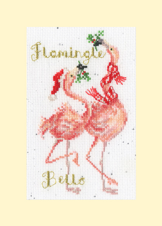 Flamingle Bells - Greeting Card Kit