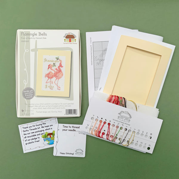 Flamingle Bells - Greeting Card Kit