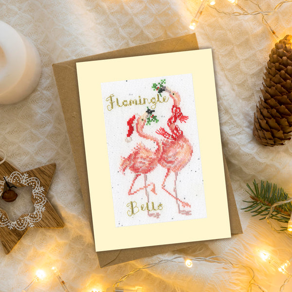 Flamingle Bells - Greeting Card Kit
