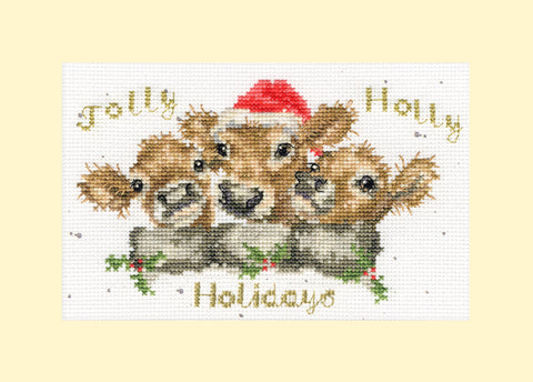 Jolly Holly - Greeting Card Kit