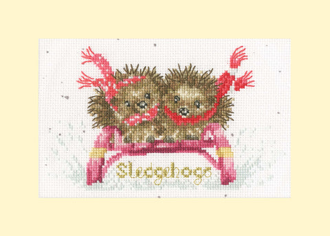 Sledgehogs - Greeting Card Kit