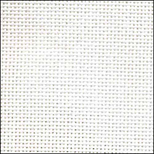White - Linda Evenweave - 27 count