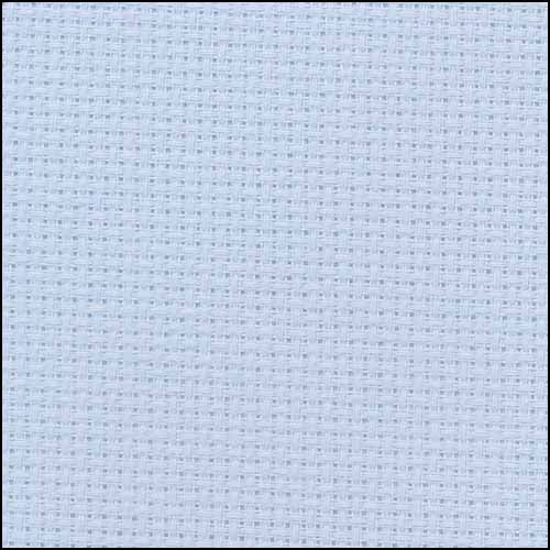 Light (Soft) Blue - Aida 110cm - 16 count METRIC