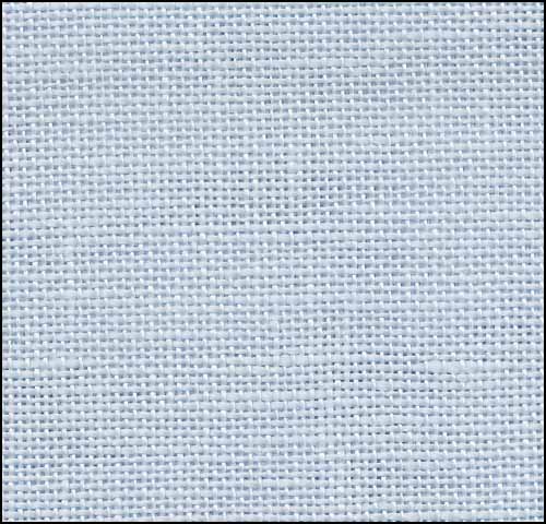 Ice Blue - Cashel Linen 140cm - 28 count METRIC