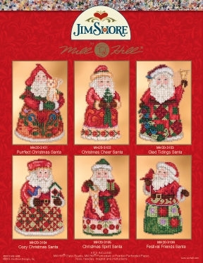 2013 Santas - Jim Shore for Mill Hill Beads