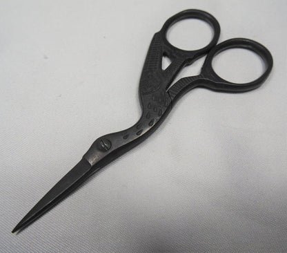 Stork Scissors - Matte Black