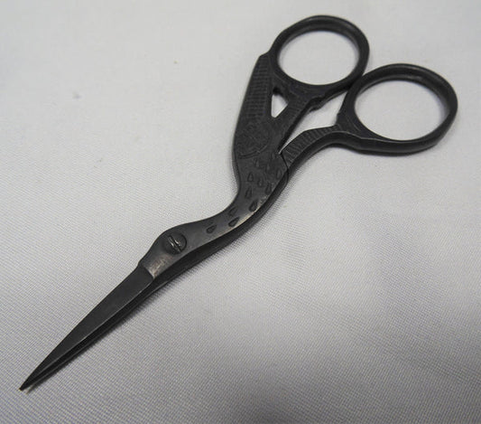 Stork Scissors - Matte Black