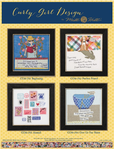 2025 Curly Girl Series by Mill Hill