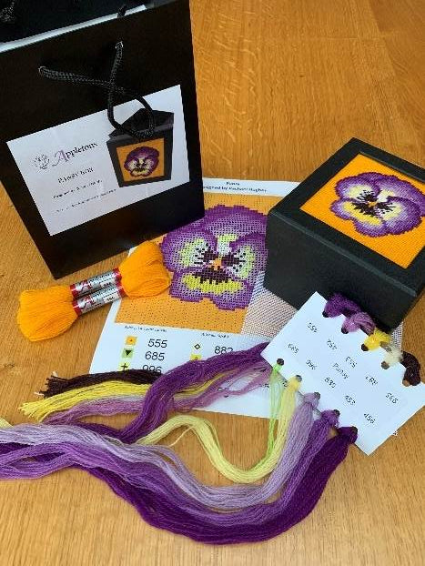 Pansy - Appleton Box Tapestry Kit