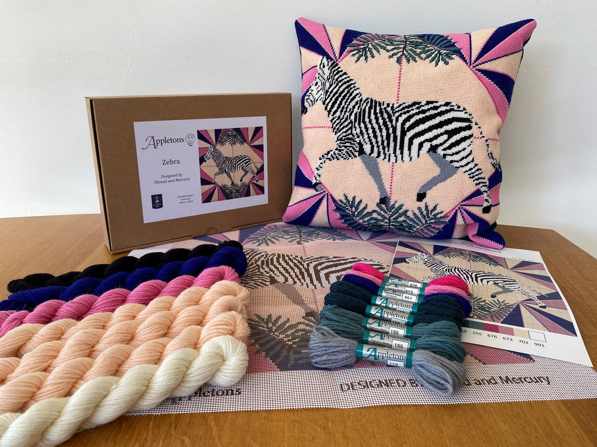 Zebra - Appleton Tapestry Kit