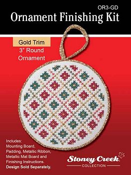 Ornament Finishing Kit - 3" Round