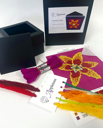 Tiger Lily - Appleton Box Tapestry Kit