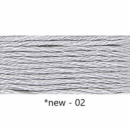 Embroidery Floss: Solid Colours Group 1 (White/B5200 - 200s)