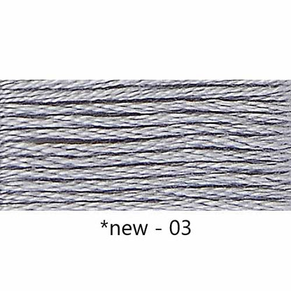 Embroidery Floss: Solid Colours Group 1 (White/B5200 - 200s)